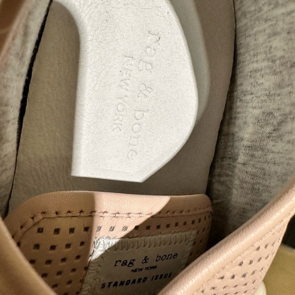 NWOB Rag & Bone Standard Issue Perforated Sneaker Pink 41 - Picture 5 of 5